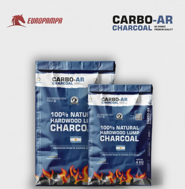 Pack BBQ – 2 sacchi di carbone da 4 kg (8 kg totali)